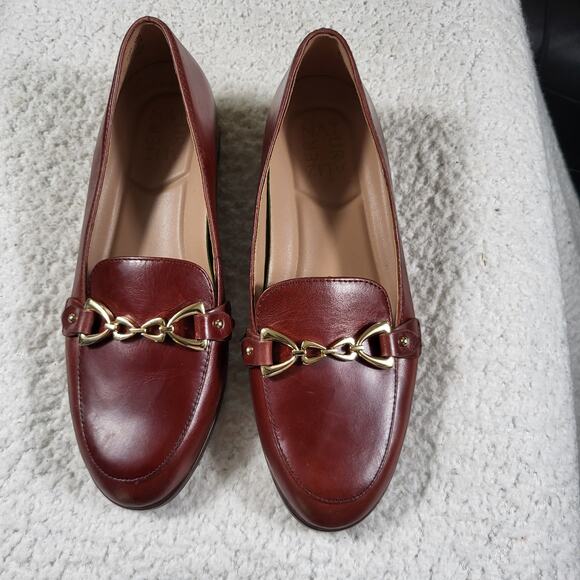 New Naturalizer Gala Loafers Black Leather sz 6 Wide - Picture 1 of 6